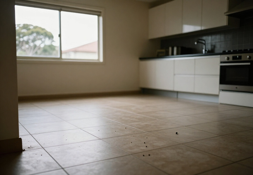 Cockroach-free kitchen in Edensor Park after treatment
